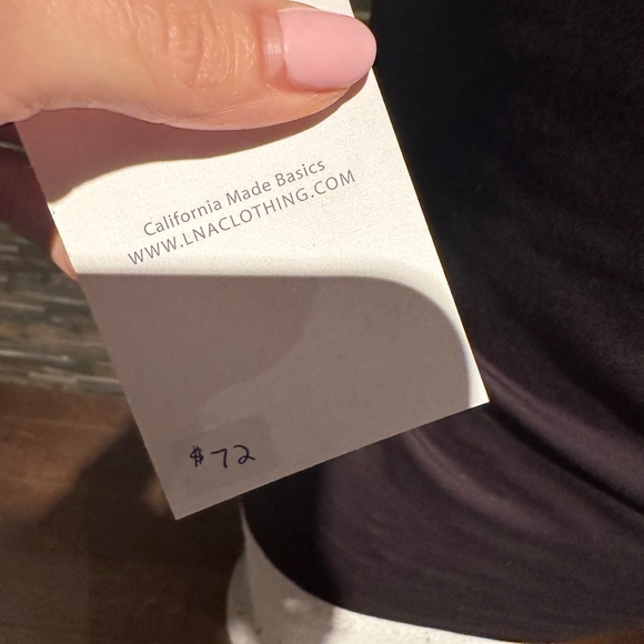 LNA V Neck T Shirt Sz. XS NWT - Picture 5 of 5